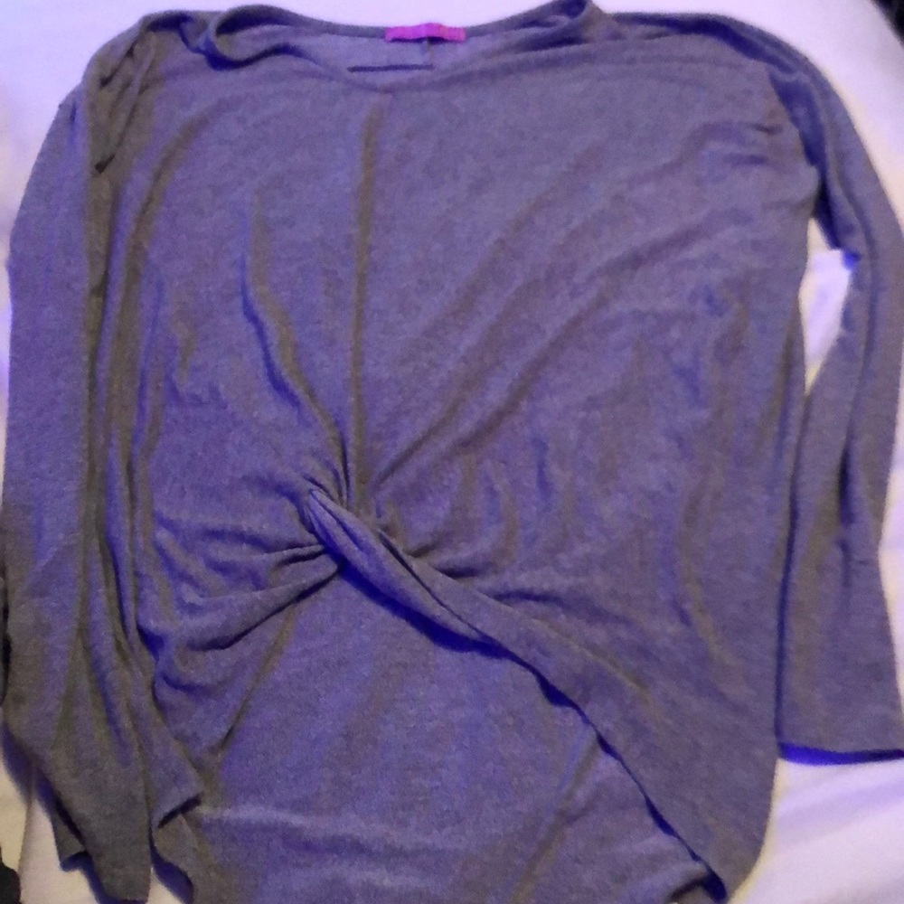 High low sweater